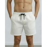 Short Linho Masculino Off White