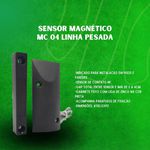 Sensor Magnetico MC04 - Linha Pesada Ipec