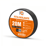 Fita Isolante Anti chamas 19mm x 20m - Preta