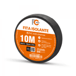 Fita Isolante Anti Chamas 19mm x 10m - Preta