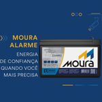 Bateria Estacionaria VRLA 12MVA-4Ah Alarme Moura