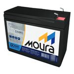 Bateria Estacionaria VRLA 12MVA-4Ah Alarme Moura