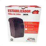 ESTABILIZADOR 300VA MONOVOLT ETERNITY FORCE LINE