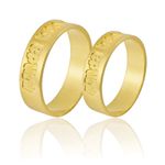 Alianças De Casamento Em Ouro 18k