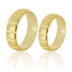 Alianças De Casamento Em Ouro 18k 