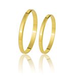 Alianças De Casamento Em Ouro Amarelo 18k