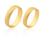 Alianças De Casamento Em Ouro Amarelo 18k