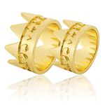Alianças De Coroa De Ouro 18k