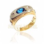 Anel De Formatura Masculino Em Ouro 18k