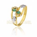 Anel De Formatura Em Ouro Amarelo 18k 0,750 Fa-155-z