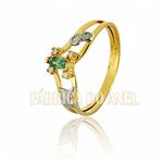 Anel De Formatura Em Ouro Amarelo 18k 0,750 Fa-186-z