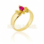 Anel De Formatura Em Ouro Amarelo 18k 0,750 Fa-187-z