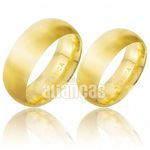 Alianças De De Ouro 18k Anatomicas De Casamento