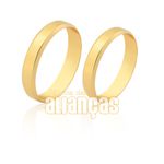 Alianças Em Ouro Amarelo 18k