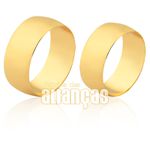 Aliança De Ouro 18k De Casamento