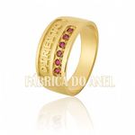 Anel De Formatura Em Ouro Amarelo 18k 0,750 Fa-603-2