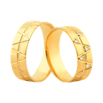 Alianças De Casamento Em Ouro