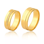 Alianças De Casamento Em Ouro