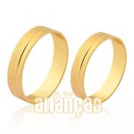 Alianças De Casamento Em Ouro