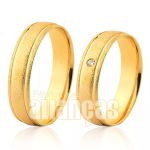 Alianças De Casamento Em Ouro