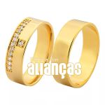Alianças De Casamento Em Ouro
