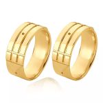 Alianças De Casamento Em Ouro