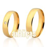 Alianças De Casamento Em Ouro
