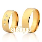 Alianças De Casamento Em Ouro