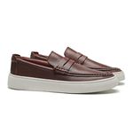 Sapato Loafer Masculino em Couro Whysky
