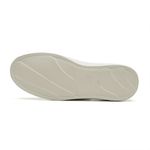 Sapato Sneaker Masculino em Couro Branco e Cinza