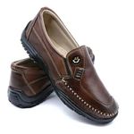 Sapatilha Mocassim Em Couro 