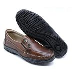 Sapatilha Mocassim Em Couro 