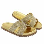 Papete Pipa Slide Pedraria Dourado