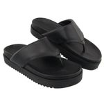 Flatform Búzios Minimalista Acolchoada Preto