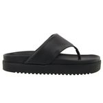 Flatform Búzios Minimalista Acolchoada Preto