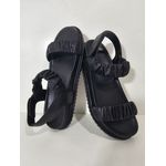 Papete Havaí Enrugada Ajustavel Preto