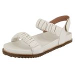Papete Havaí Franzido Velcro OffWhite