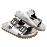Papete Texas Anatômica Metal Prata