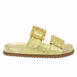 Papete Tóquio Maxi Fivela Brilho Dourado