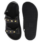 Papete Egito Velcro Detalhe Triagulo Preto