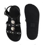 Papete Dubai Mix Apliques Western Preto