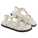 Papete Dubai Ajuste Metal Boho OffWhite