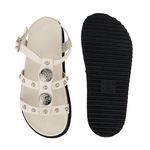 Papete Dubai Ajuste Metal Boho OffWhite