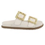 Papete Grécia Tira Ajustável OffWhite