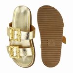 Papete Grécia Metal Fivela Dourado