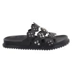 Papete Noronha Slide Casual Tachas Preto