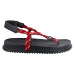 Papete Bel Rasteira Cordão Algodão Ajuste Vermelho