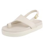 Flatform Bahia Sandália Dedo OffWhite