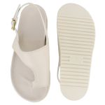 Flatform Bahia Sandália Dedo OffWhite