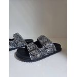 Papete Las Vegas Brilho Strass Preto